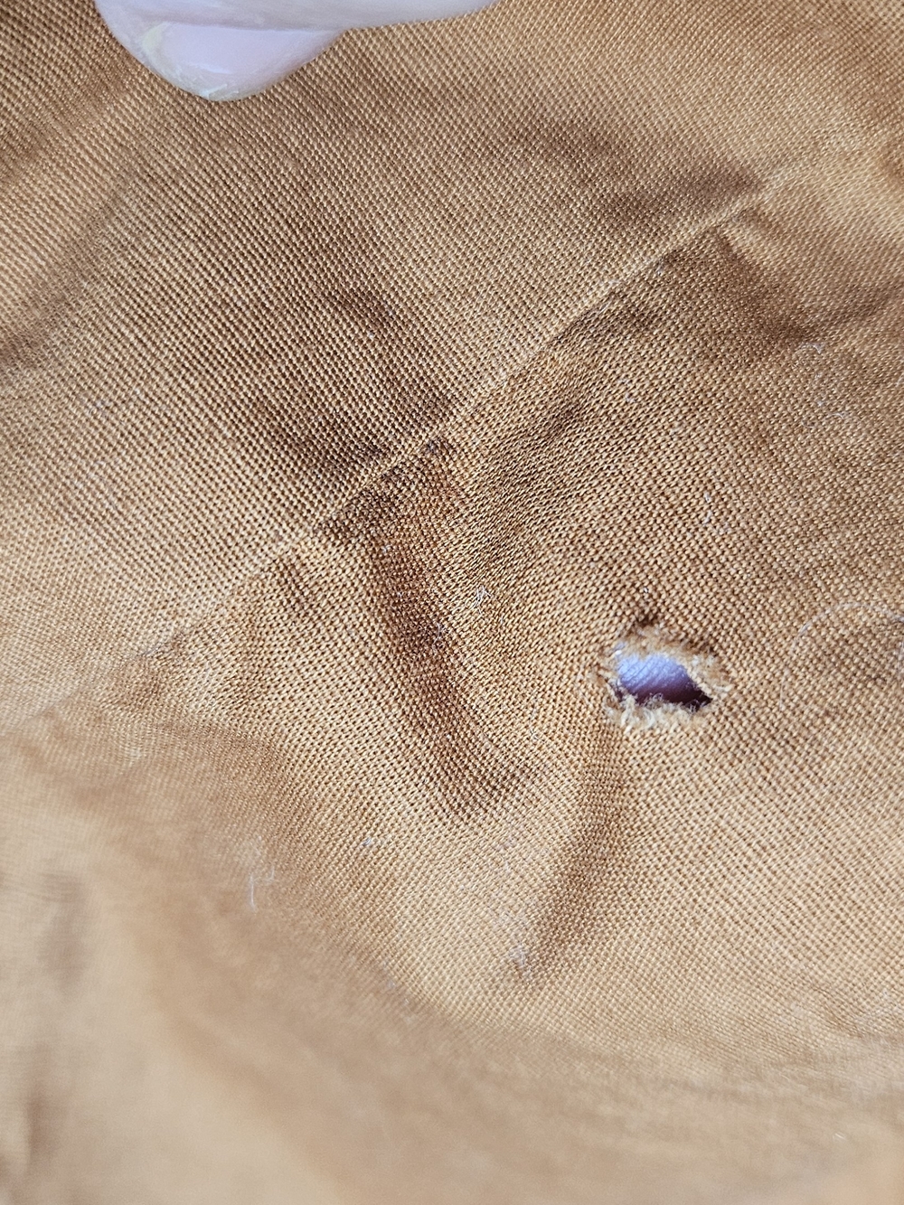 Astr Rust Brown Button-Front Mini Dress - Picture 7 of 7